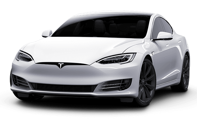 Tesla Approved Repair Omaha - White Tesla Sedan